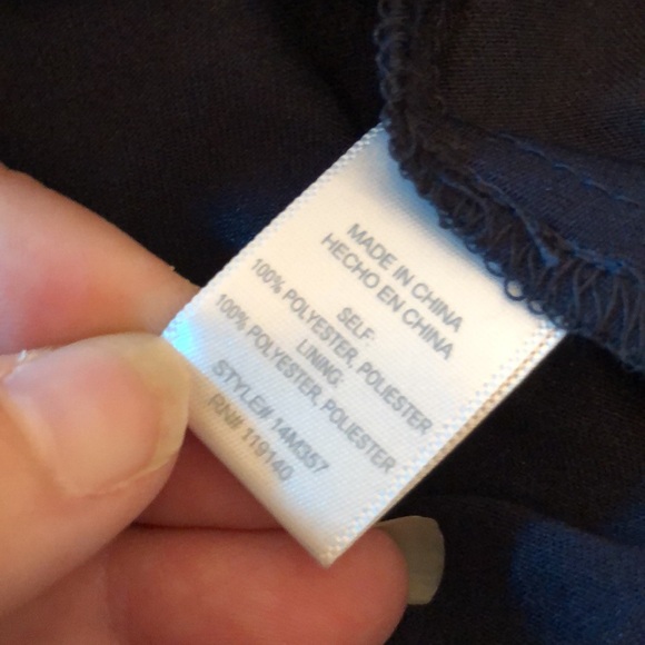 Charming Charlie mixed print polka dot sleeveless cutout mini dress - Picture 7 of 7